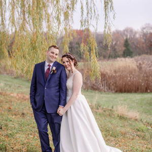 The breathtaking grounds create the perfect backdrop for wedding photos in every season.